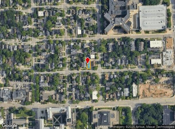 815 E Ann St, Ann Arbor, MI Parcel Map