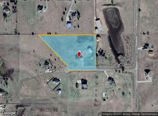  11060 E Vandament Ave, Piedmont, OK Parcel Map