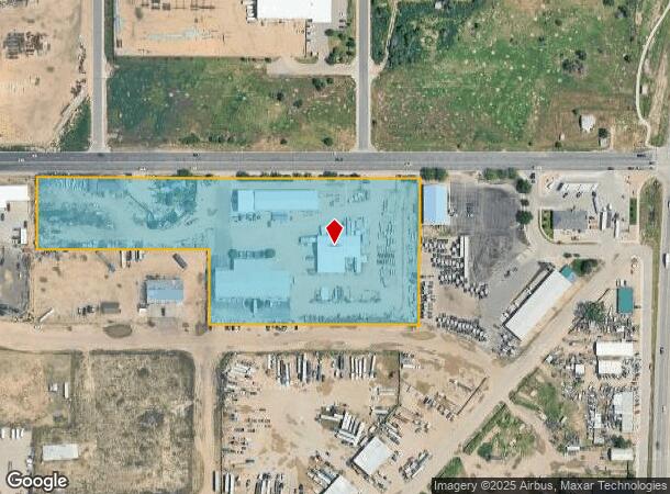  1400 42Nd St, Evans, CO Parcel Map