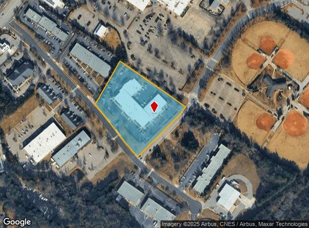  203 Capcom Ave, Wake Forest, NC Parcel Map
