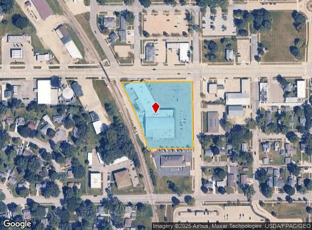 110 10Th St Sw, Waverly, IA Parcel Map