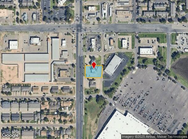  421 Frankford Ave, Lubbock, TX Parcel Map