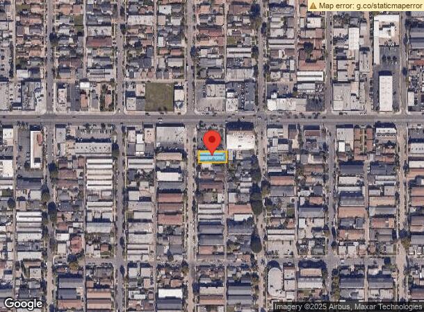  1228 Raymond Ave, Long Beach, CA Parcel Map