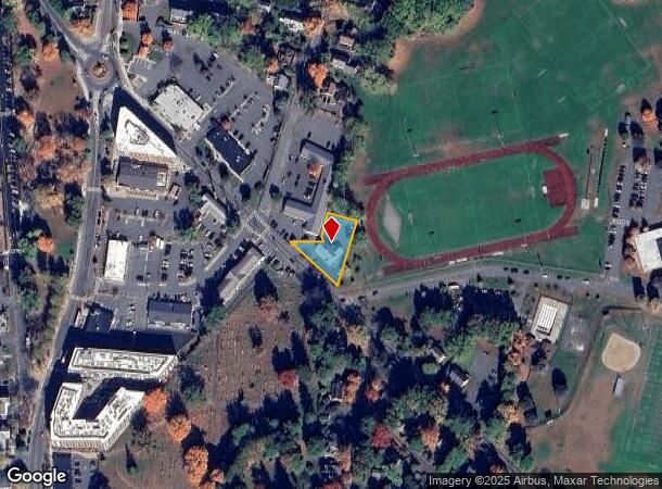 203 Triangle St, Amherst, MA Parcel Map