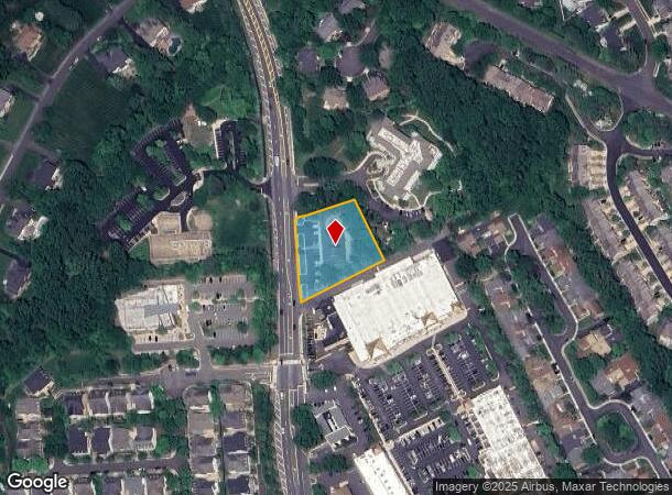 2869 Hunter Mill Rd, Oakton, VA Parcel Map