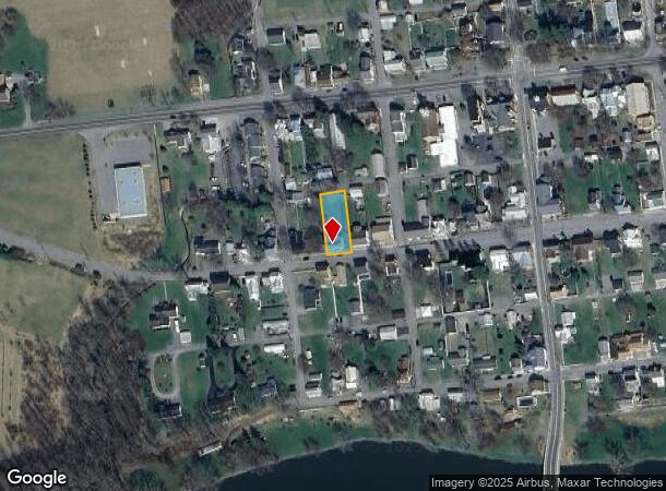 207 Front St, New Berlin, PA Parcel Map
