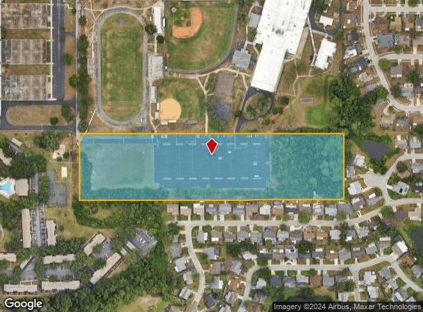  7720 Campus Dr, New Port Richey, FL Parcel Map