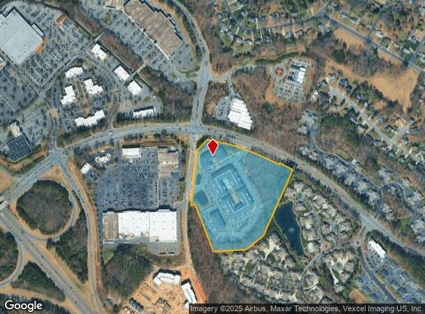 10624 Parrish St, Matthews, NC Parcel Map