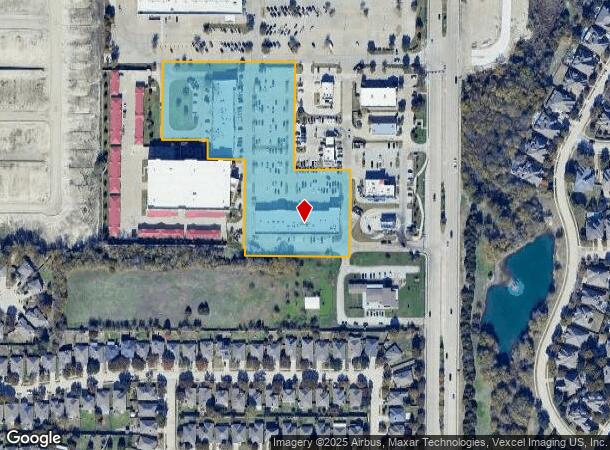  1411 N Custer Rd, Mckinney, TX Parcel Map