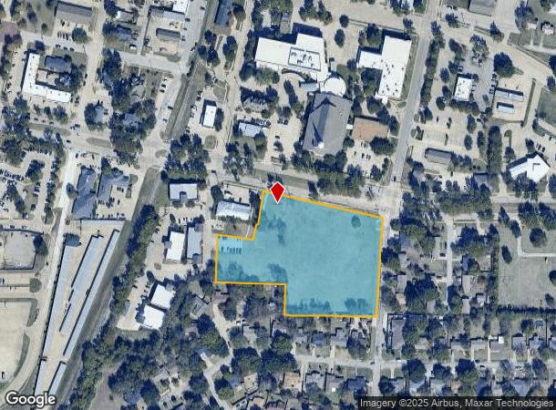  204 W Mcdermott Dr, Allen, TX Parcel Map