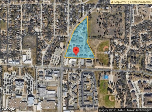  400 Audra Ln, Denton, TX Parcel Map