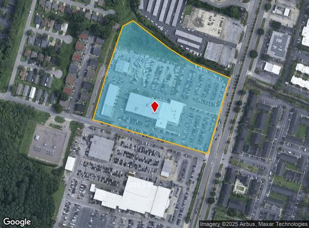  9393 Abercorn St, Savannah, GA Parcel Map