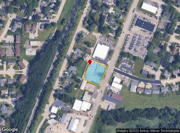  365 S Locust St, Manteno, IL Parcel Map