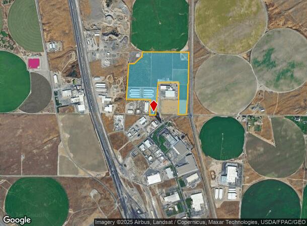 1445 W Foster Wells Rd, Pasco, WA Parcel Map