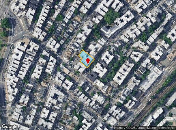  2641 Marion Ave, Bronx, NY Parcel Map