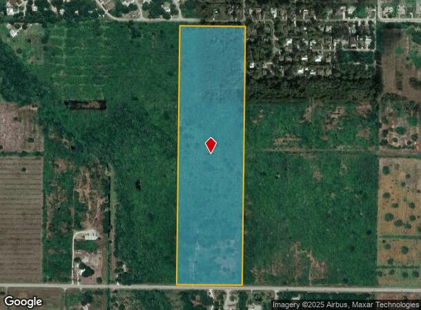  7670 85Th St, Vero Beach, FL Parcel Map