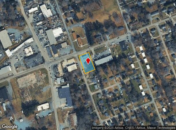  1800 Walkup Ave, Monroe, NC Parcel Map