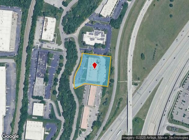  8325 Nieman Rd, Overland Park, KS Parcel Map