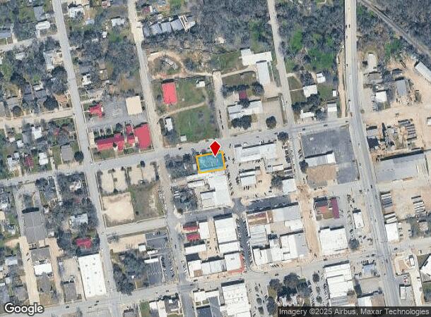  221 N Main St, Lockhart, TX Parcel Map