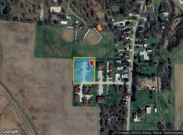 136 Bryan St, West College Corner, IN Parcel Map