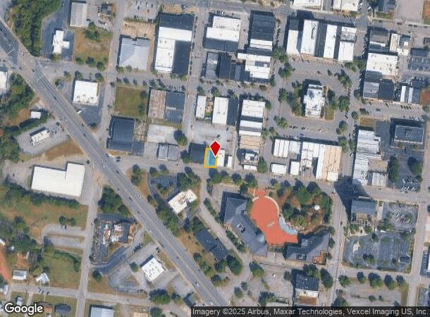  218 W Vine St, Murfreesboro, TN Parcel Map