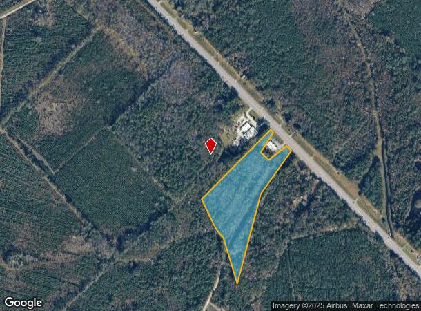 3643 E Oglethorpe Hwy, Hinesville, GA Parcel Map