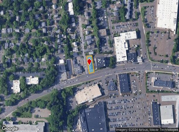  2041 W Main St, Stamford, CT Parcel Map