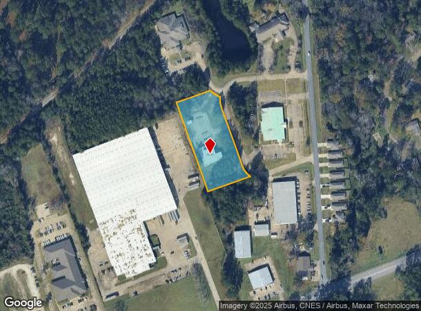  205 Shands Dr, Lufkin, TX Parcel Map