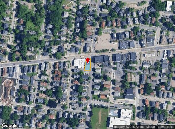  143 Highland St, Worcester, MA Parcel Map