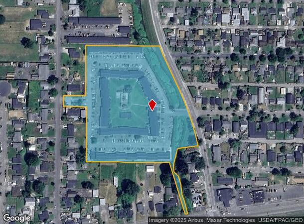  825 32Nd Ave, Longview, WA Parcel Map