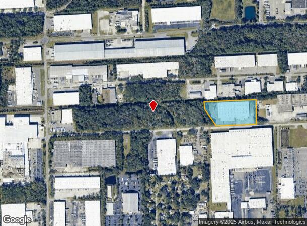  5203 W 1St St, Jacksonville, FL Parcel Map