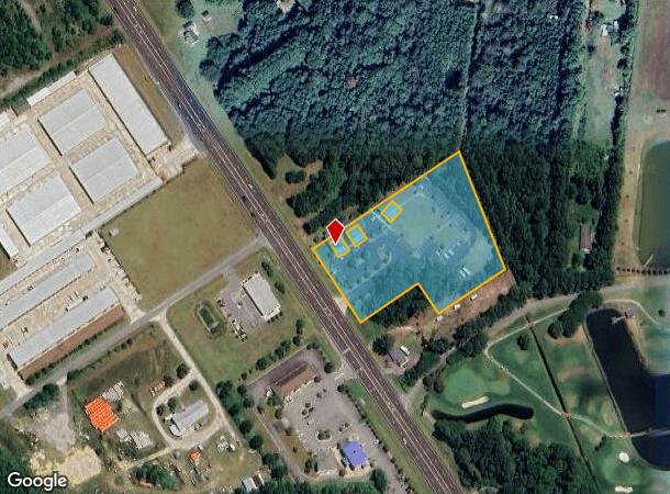  8443 Caratoke Hwy, Powells Point, NC Parcel Map