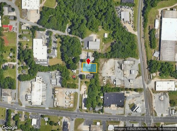  2111 Shore St, High Point, NC Parcel Map