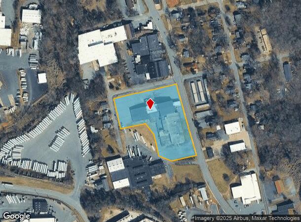  1125 7Th Ave Nw, Hickory, NC Parcel Map