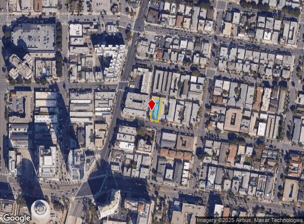  833 E 1St St, Long Beach, CA Parcel Map