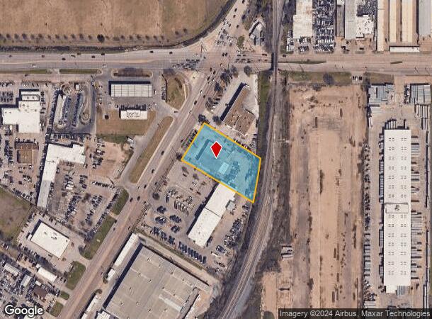  12180 Garland Rd, Dallas, TX Parcel Map