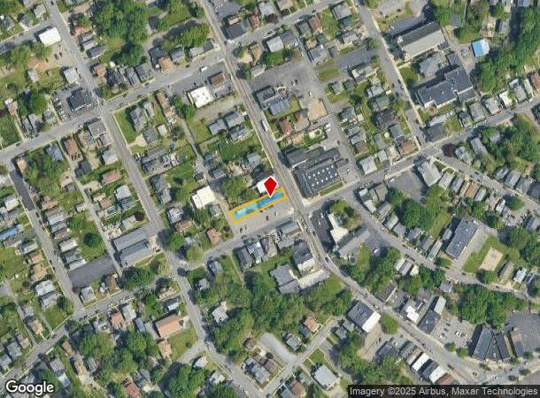  305 W Market St, Scranton, PA Parcel Map