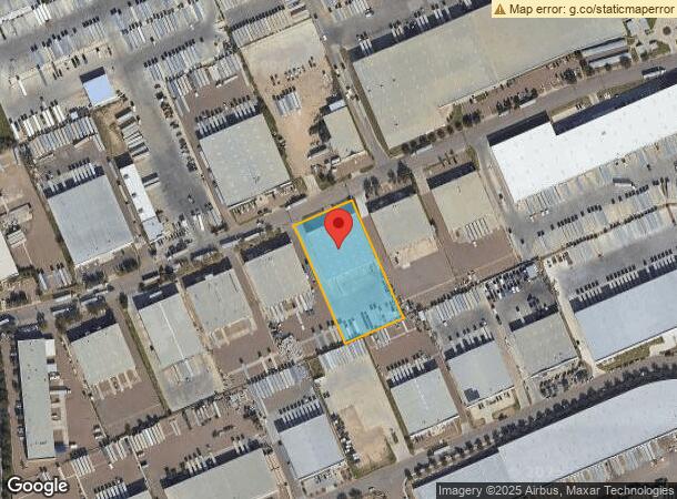  821 Union Pacific Blvd, Laredo, TX Parcel Map