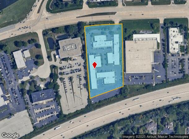 2601 W 22Nd St, Oak Brook, IL Parcel Map