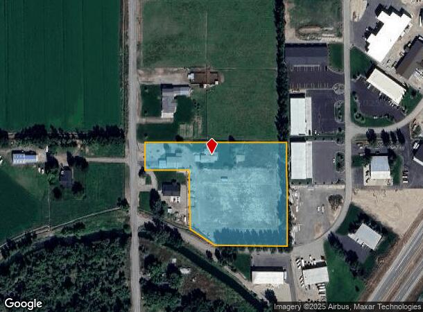 654 N 4100 E, Rigby, ID Parcel Map