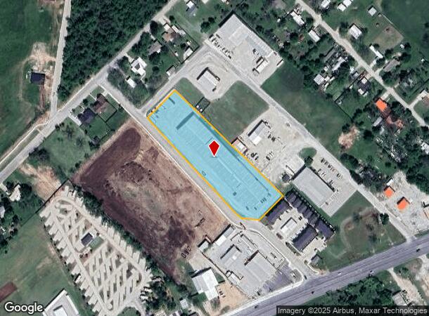 109 E Industrial Blvd, Early, TX Parcel Map