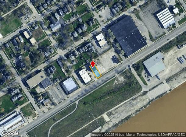  1317 N Summit St, Toledo, OH Parcel Map