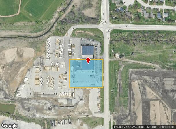 1610 Oakes Rd, Racine, WI Parcel Map