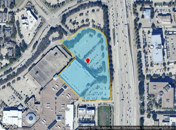 2501 Dallas Pkwy, Plano, TX Parcel Map