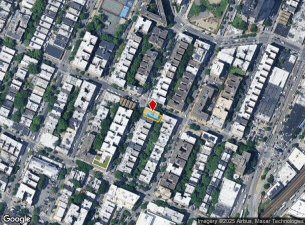 320 E 166Th St, Bronx, NY Parcel Map