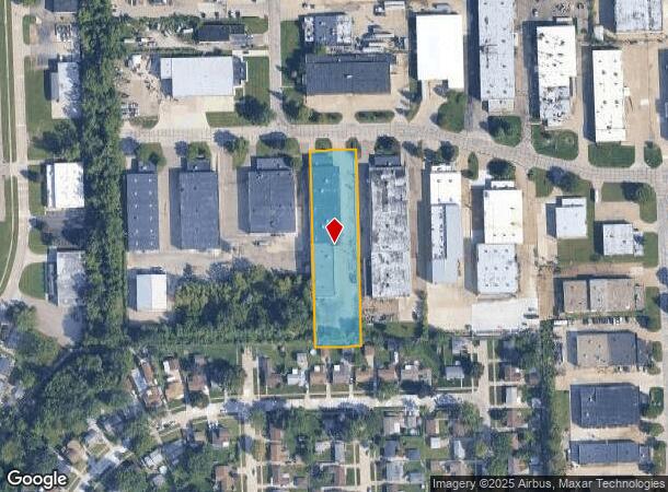  17420 Malyn Blvd, Fraser, MI Parcel Map