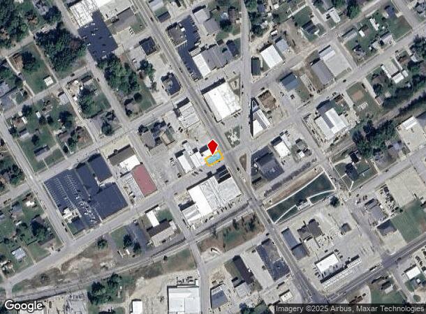  201 N John F Kennedy Ave, Loogootee, IN Parcel Map