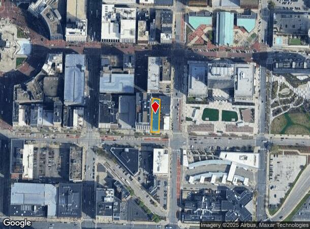  140 E Washington St, Indianapolis, IN Parcel Map