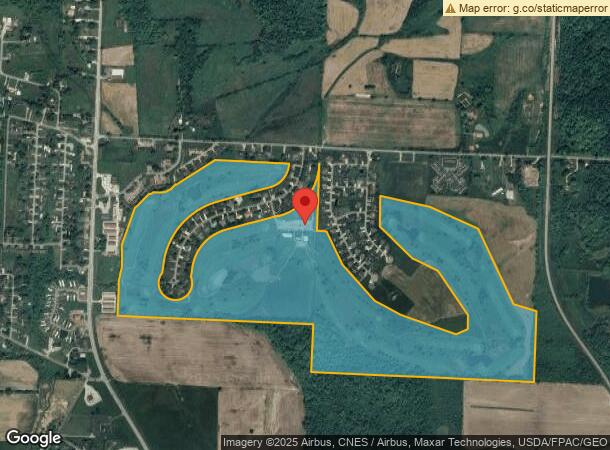  2600 Hennessey Dr, Nashport, OH Parcel Map