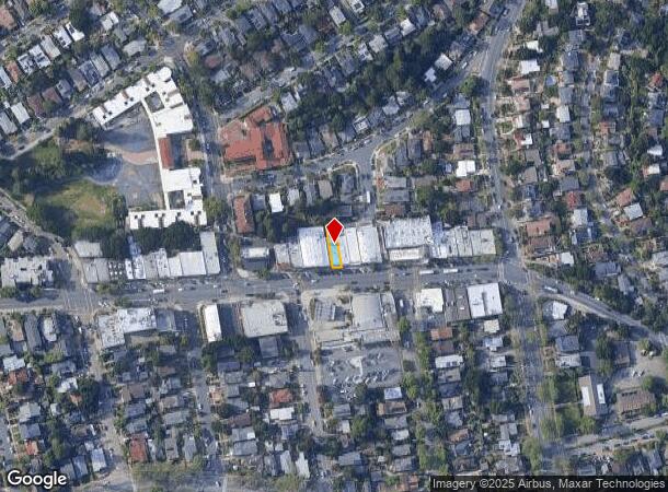 1843 Solano Ave, Berkeley, CA Parcel Map